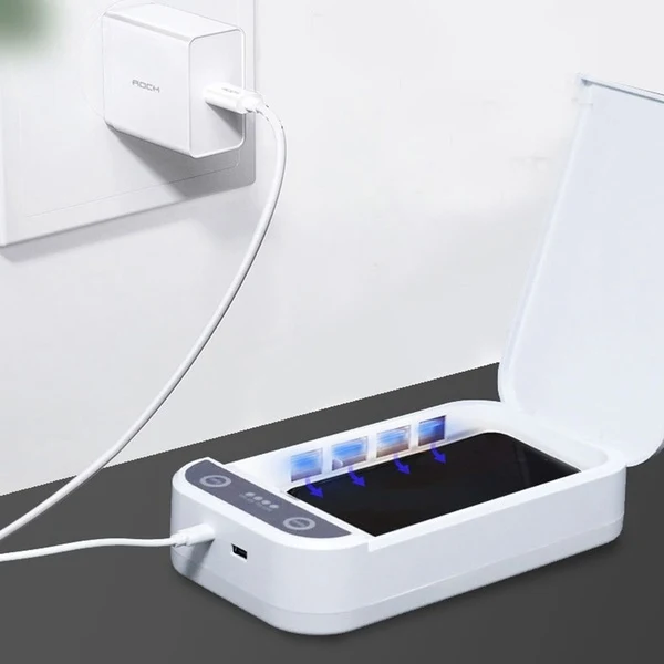 IGIENIZZATORE LAMPADA RAGGI UV PORTATILE ANTIBATTERICA PER IGIENIZZARE MASCHERINE CON AROMATERAPIA