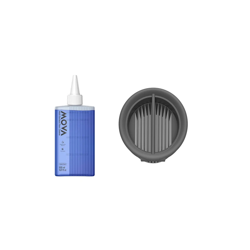 Detergente per pavimenti 500 ml e filtro compatibili con X4 Plus