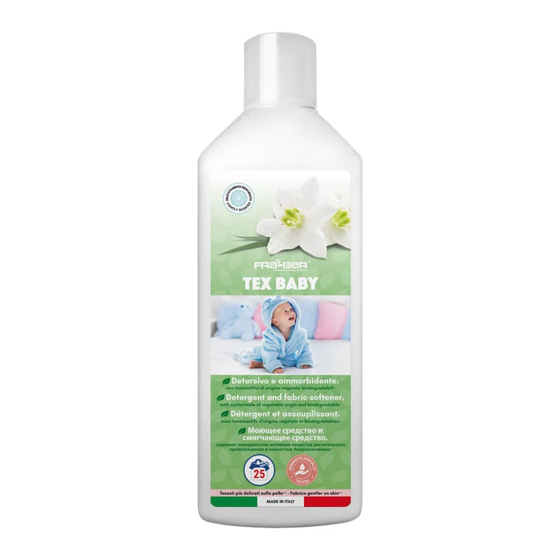 Tex Baby di Fra-Ber Detersivo e Ammorbidente per Bimbi e Pelli Sensibili
