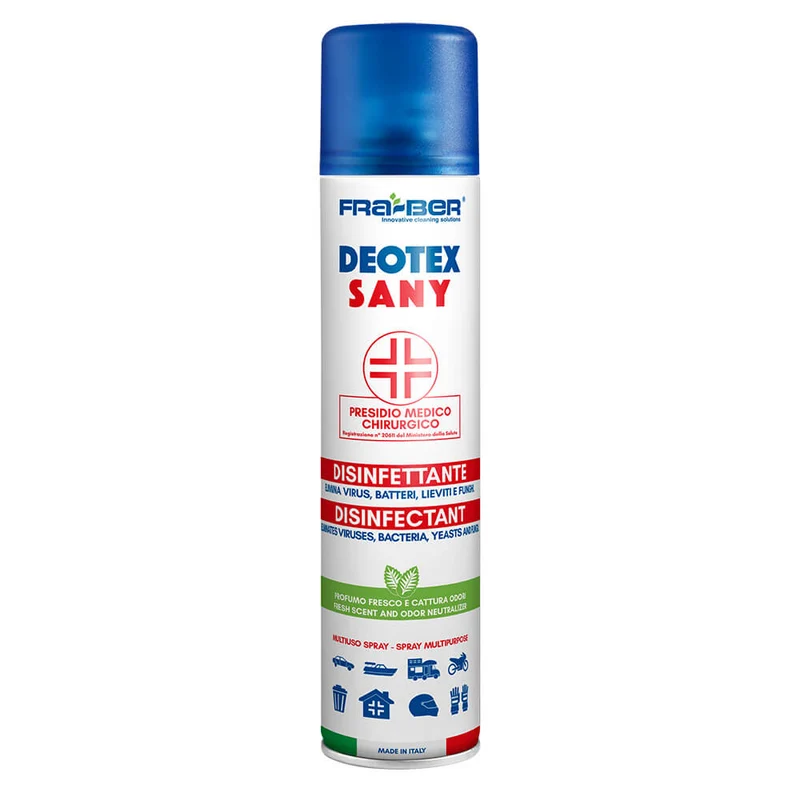Deotex Sany di Fra-Ber Spray Disinfettante Multiuso