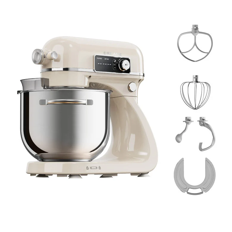 Dreame BioKnead Sbattitore con base 800 W Bianco, Crema
