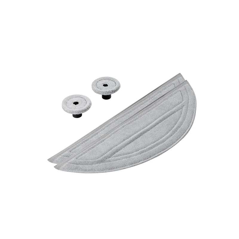Roborock set panno per la pulizia (panno per la pulizia x2 pezzi e panni laterali per la pulizia x2 pezzi)