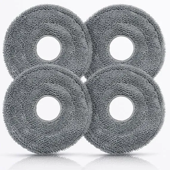 Roborock Original Mop per Saros 10R/Saros Z70, Mocio per Robot Aspirapolvere, 4-Pack
