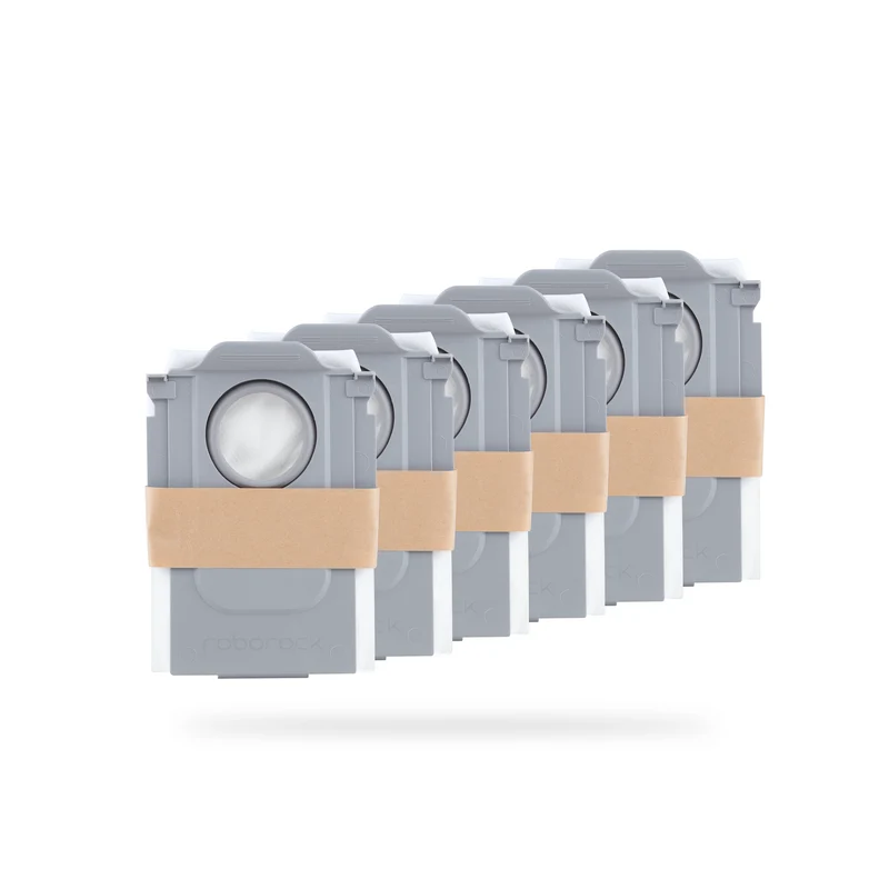 Roborock sacchetto per la polvere x6 pezzi per Qrevo Series, Qrevo Curv Series, Qrevo Edge Series, Saros Series and QV Series