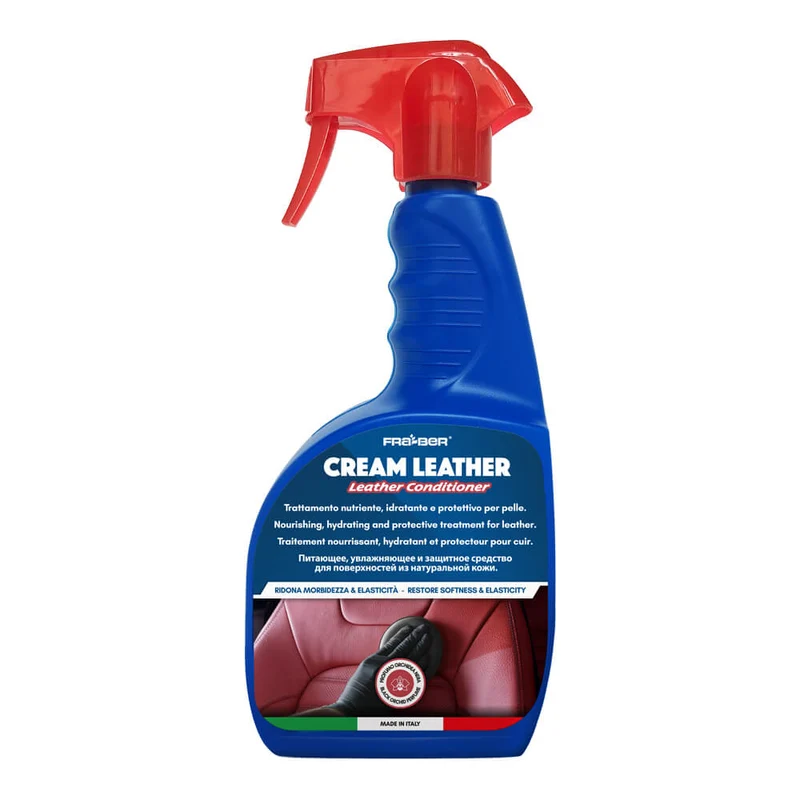 Cream Leather di Fra-Ber Rigenera e Rinnova la Pelle Auto