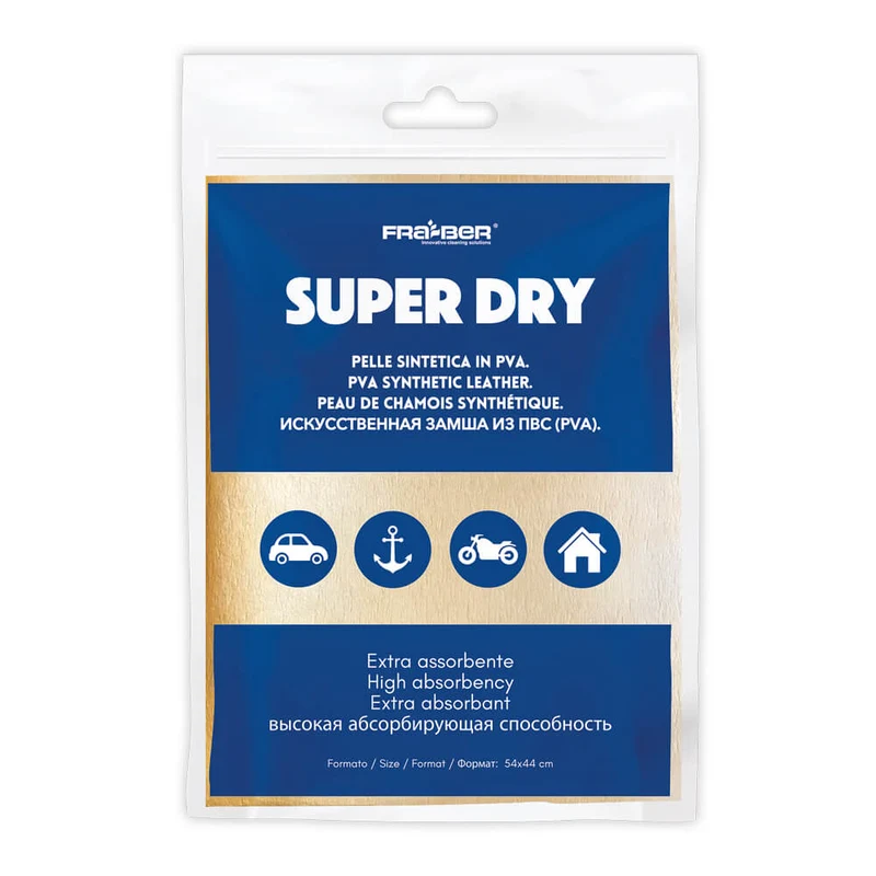 Super Dry di Fra-Ber Panno in Pelle per Auto Super Assorbente