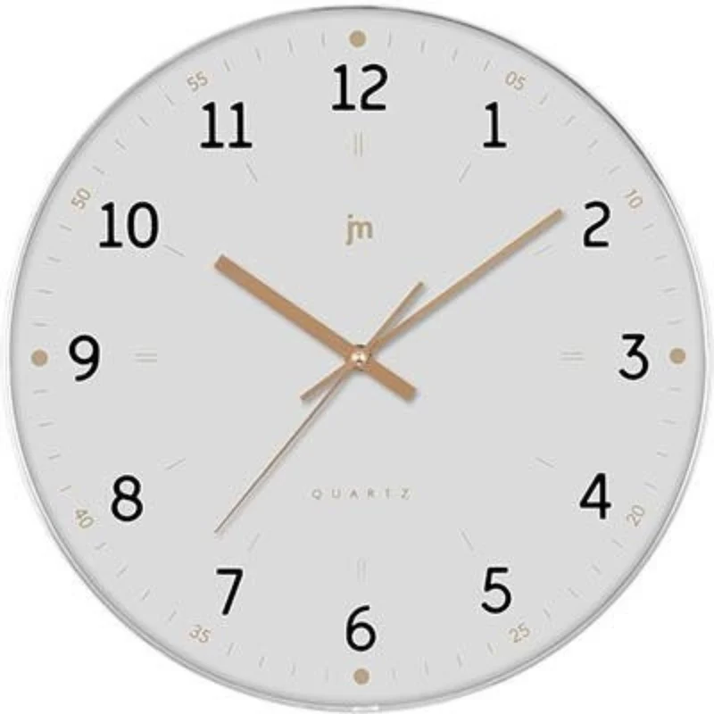 Lowell 00975B Orologio Da Quarzo Abs Mdf Bianco 35 Cm