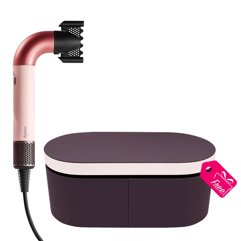 Dyson Supersonic R Phon Professional Rosa Cipria / Oro Rosa Capelli Lisci + Cofanetto OMAGGIO
