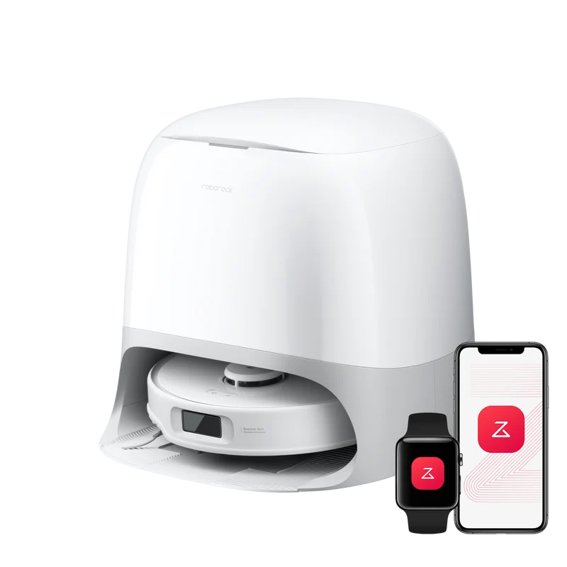 Roborock Qrevo Curv S5X robot aspirapolvere con stazione multifunzionale 3.0