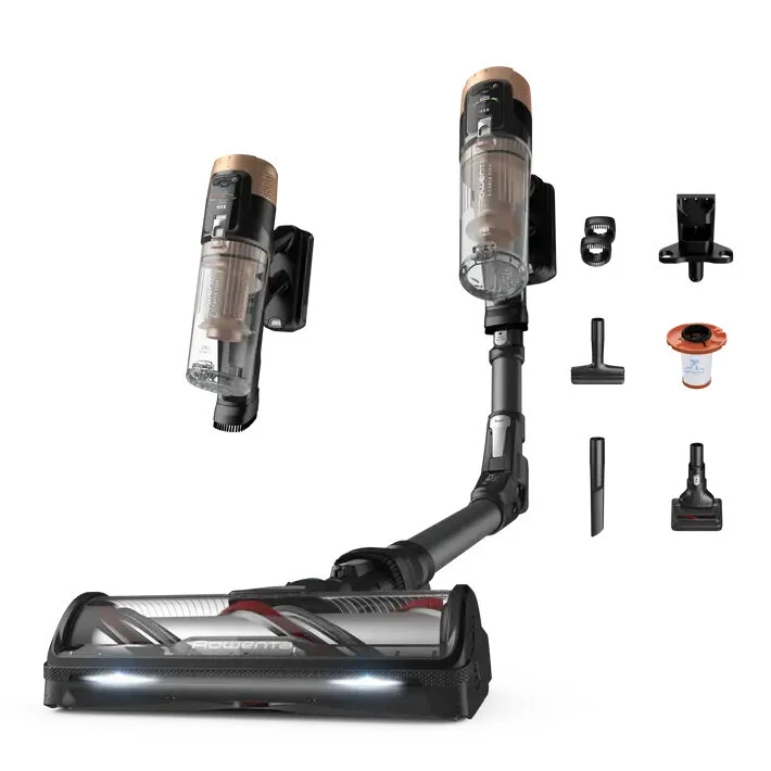 Rowenta X-Force Flex 14.80 , Aspirapolvere Senza Fili, Potenza di Aspirazione Elevata di 240 AW, Modello Animal Care, RH9B74