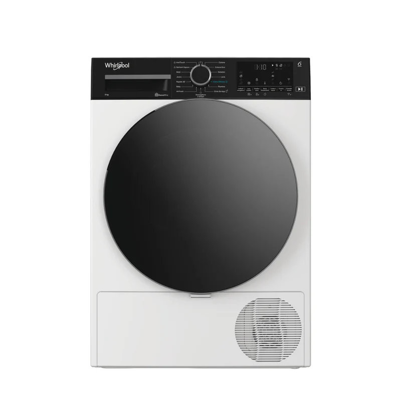 Whirlpool C WD 96M WBS IT Asciugatrice A Libera Installazione 9 Kg, Pompa Di Calore, Tecnologia Precision Dry, OptiSense, Classe A, Bianco