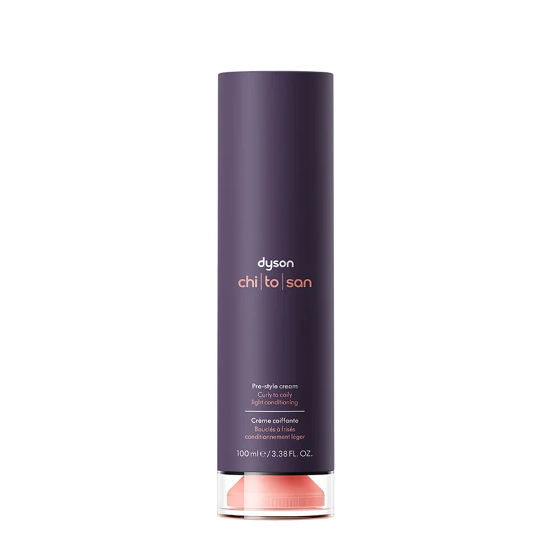 Dyson Chitosan Pre-Styling Hair Cream Curly to Coily Light Conditioning 100ml - crema leggera capelli ricci
