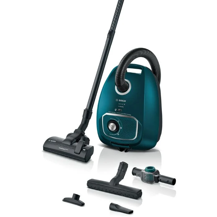 Bosh BGL41FAM1H Serie 4 Aspirapolvere con sacco ProFamily Blu