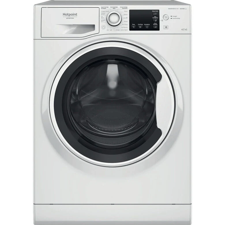 Hotpoint Ariston NDBR 984469 WA IT Lavasciuga A Libera Installazione 9/6 Kg, 1400 Giri, Classe C, Bianco