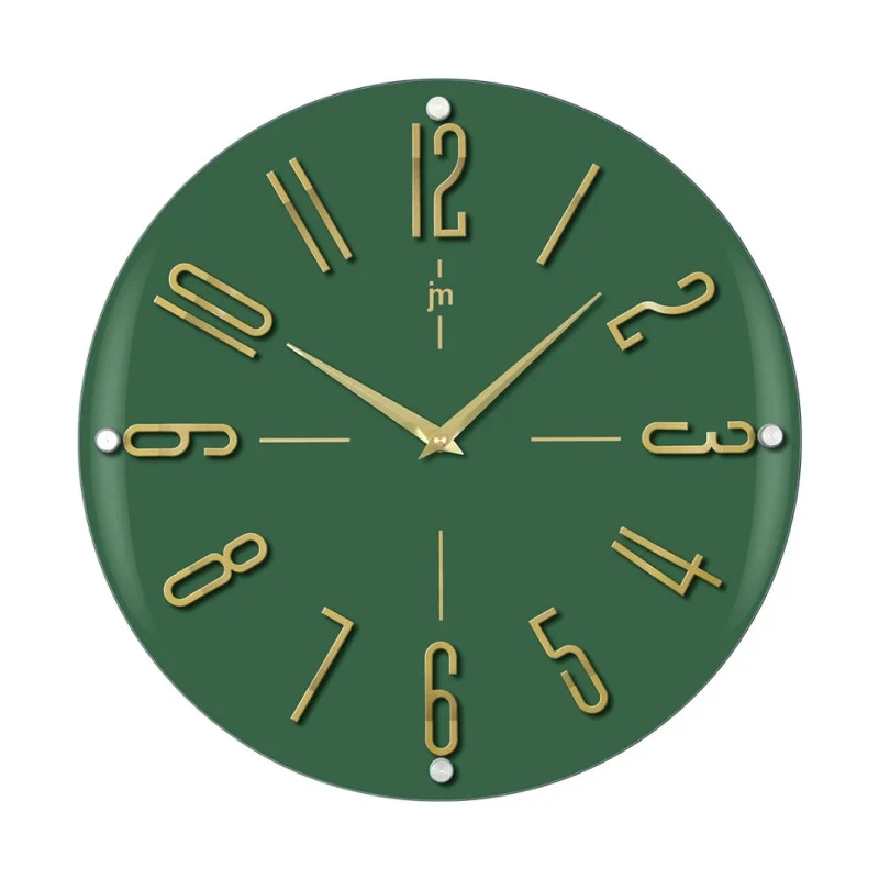 Lowell 00974v Orologio Da Parete Verde