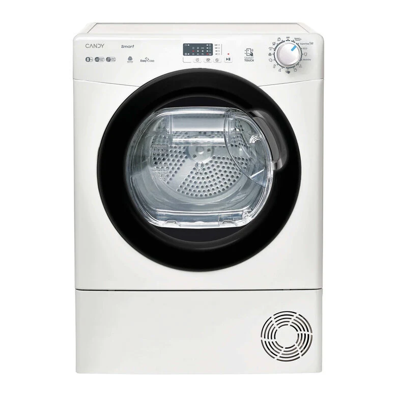 Candy CS EH8N1LBE-S Asciugatrice Libera Installazione 8 Kg, Pompa Di Calore, Condensazione, Classe E, Bianco