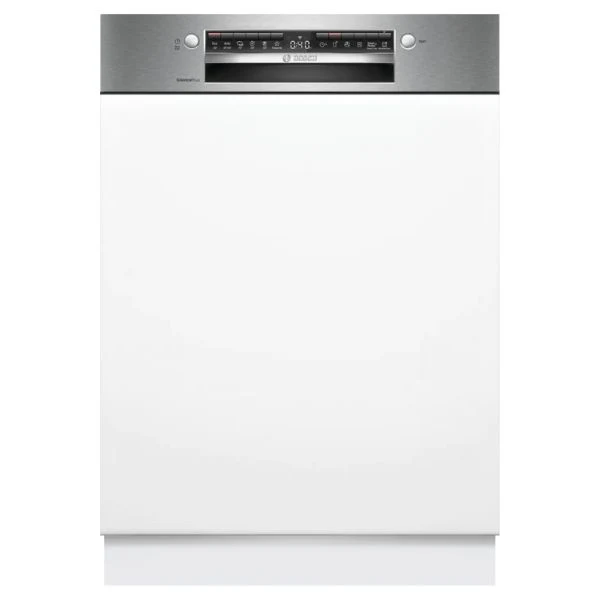 Bosch SMI4EVS08E lavastoviglie da incasso Serie 4 frontalino in acciaio spazzolato CLASSE C