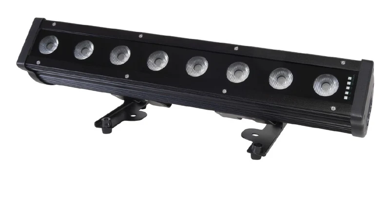 Sagitter battery arch led bar 8 x 10 w ip65 rgbw/fc widmx