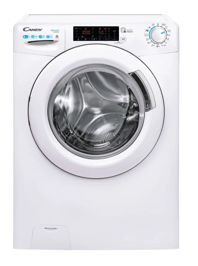 Candy Smart Inverter CSWS 485TWME/1-S lavasciuga Libera installazione Caricamento frontale Bianco D