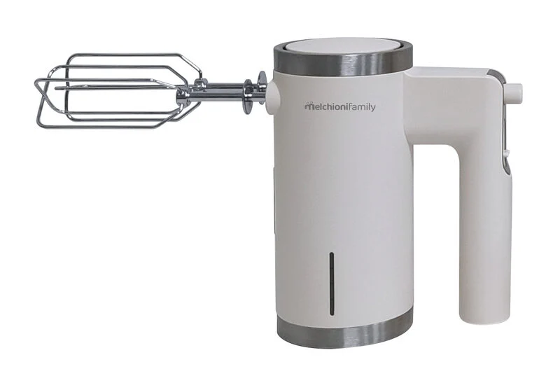 Melchioni 118420040 sbattitore Sbattitore manuale 150 W Stainless steel, Bianco