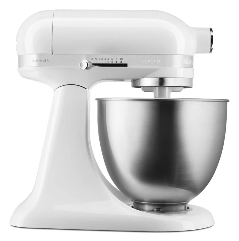 KitchenAid Classic Mini Impastatrice Planetaria 5KSM3310XEWH 3,3 L 250 W Bianco