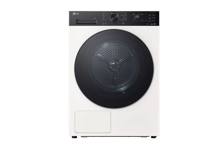 LG RNX5009TWBB Serie X5 Asciugatrice Libera Installazione 9 Kg, Pompa Di Calore Dual Inverter, Turbo Dry, AI Dry, Wi-Fi, Allergy Care, Classe B, Bianco