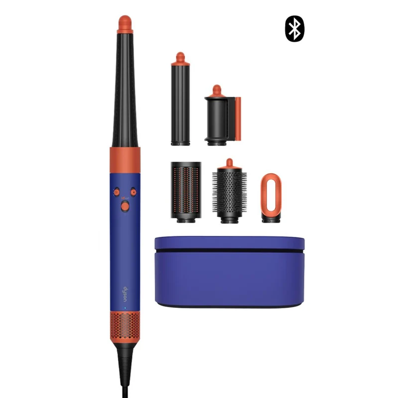 Dyson Airwrap i.d. Straight +Wavy Pervinca/Tangerine - strumento per capelli lisci ed ondulati