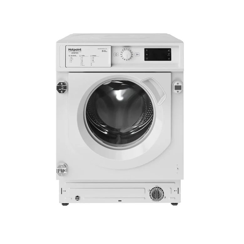 Hotpoint BI WDHG 861484 EU lavasciuga Da incasso Caricamento frontale Bianco D