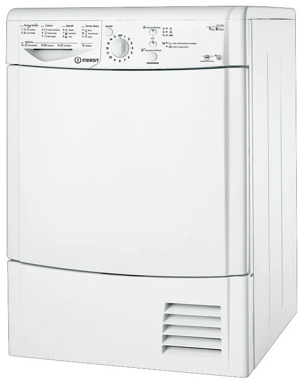 Indesit IDCL 75 B H (IT) asciugatrice Libera installazione Caricamento frontale 7 kg Bianco