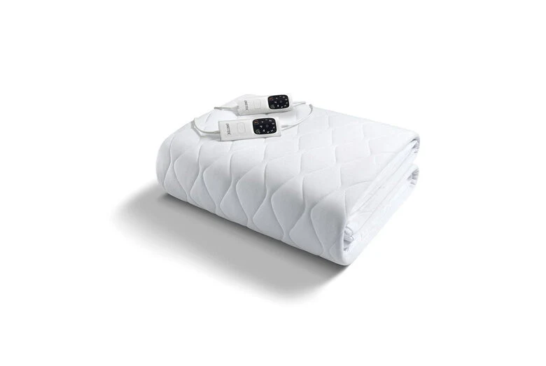 Imetec 16729 coperta/cuscino elettrico Riscaldaletto elettrico 300 W Bianco Tessuto