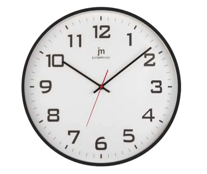 Lowell Justaminute 00880N orologio da parete Orologio da parete in quarzo Cerchio Nero