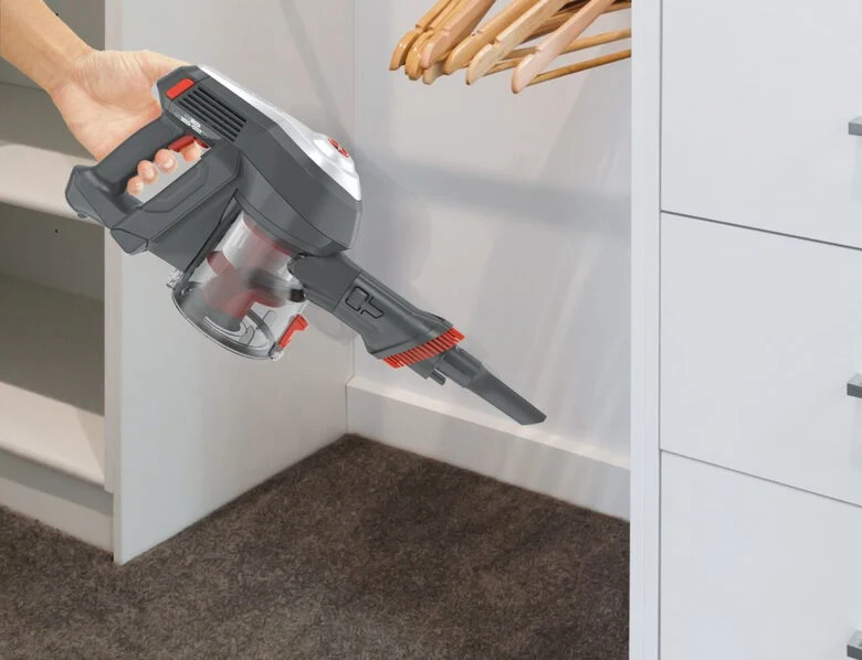 Hoover H-FREE 100 HF122AH 011 Titanio Senza sacchetto
