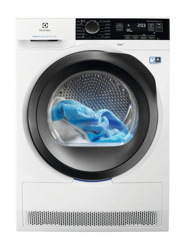 Electrolux EW9HG297Y asciugatrice Libera installazione Caricamento frontale 9 kg A+++ Bianco