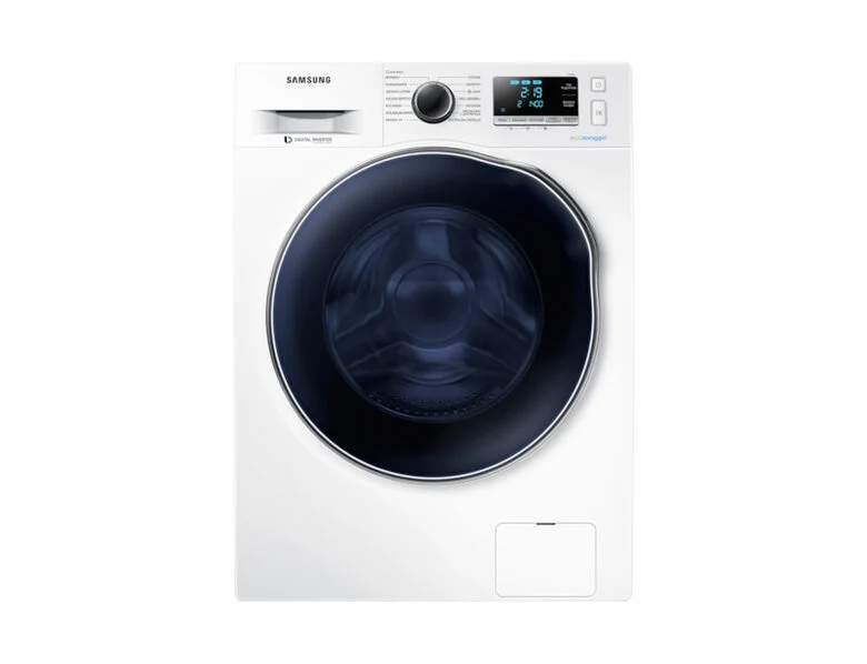Samsung WD90J6A10AW lavasciuga Libera installazione Caricamento frontale Nero, Bianco