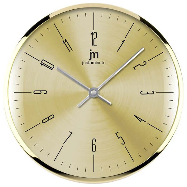 Lowell Justaminute 14949G orologio da parete Orologio da parete in quarzo Cerchio Oro