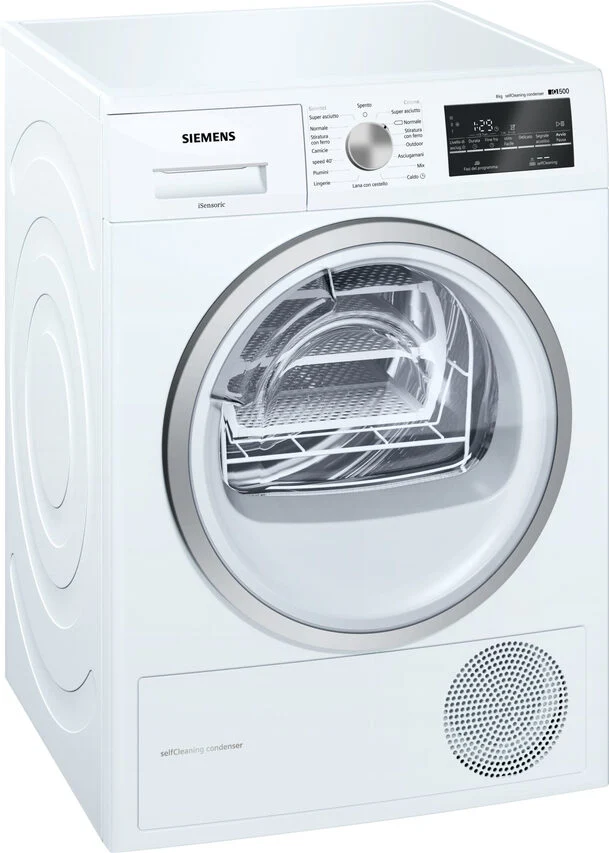 Siemens iQ500 WT47W458II asciugatrice Libera installazione Caricamento frontale 8 kg A++ Bianco