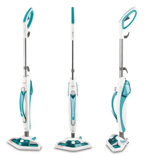 Polti SV450 Double Pulitore a vapore verticale 0,3 L 1500 W Acciaio inossidabile, Turchese, Bianco