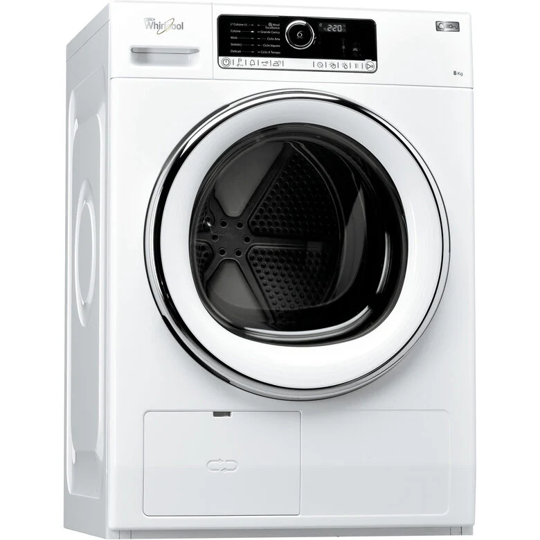 Whirlpool HSCX 80423 asciugatrice Libera installazione Caricamento frontale 8 kg A++ Bianco