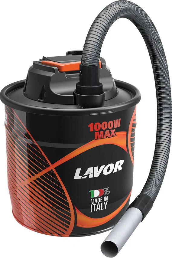 Lavorwash Ashley 411Aspiracenere 18 L Nero, Rosso
