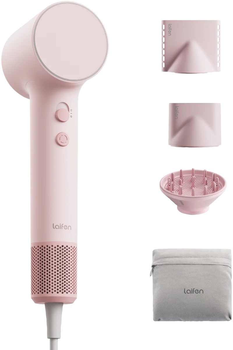 Laifen Air Pro High-Speed Hair Dryer Coral Pink
