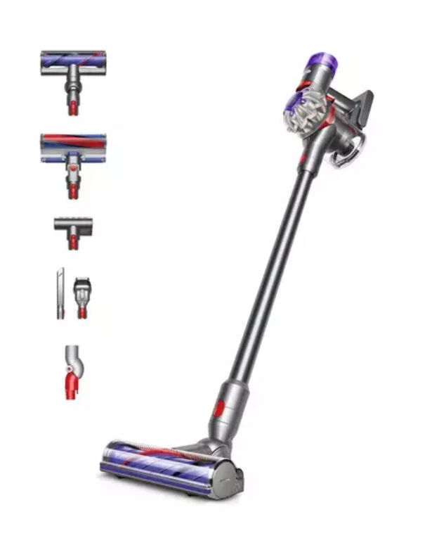 Dyson V8 Absolute Nichel, Argento Senza sacchetto