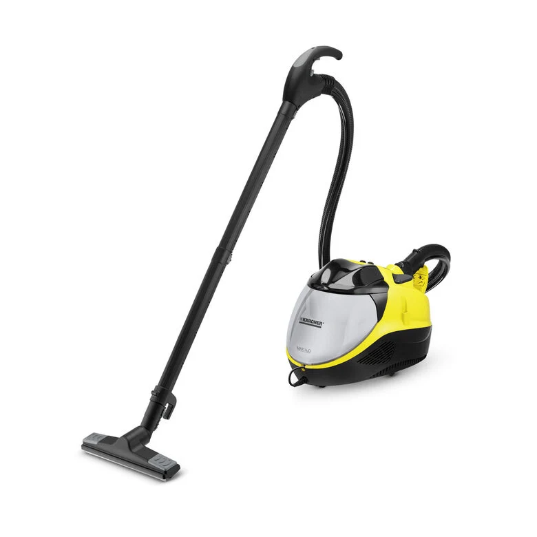 Kärcher SV 7 Pulitore a vapore cilindrico 2200 W Nero, Argento, Giallo