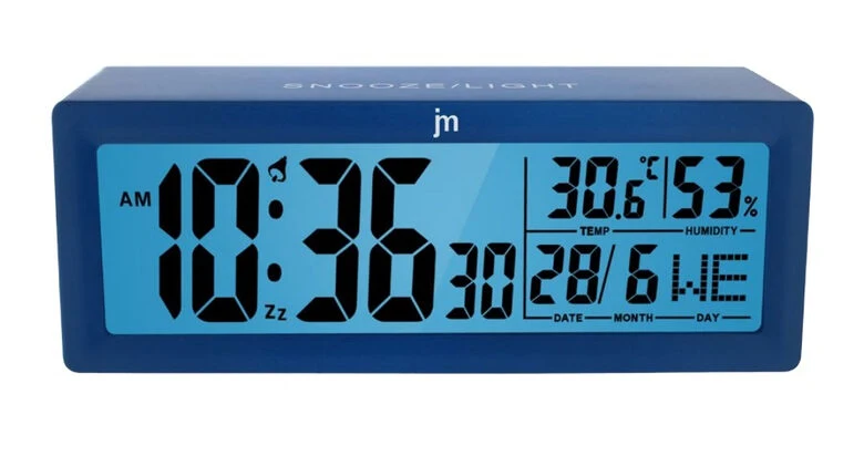 Lowell JD9034-CF Sveglia al quarzo Blu