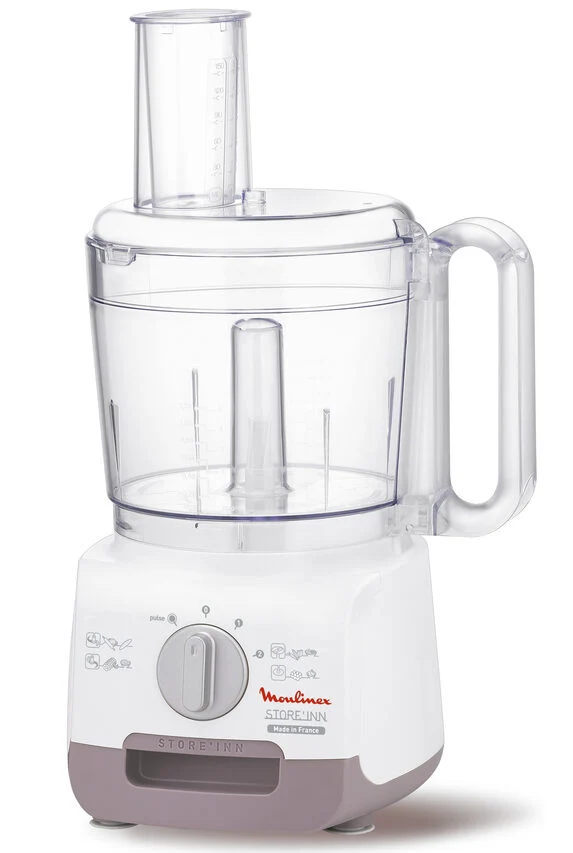 Moulinex Store'INN robot da cucina 750 W 3 L Trasparente, Bianco