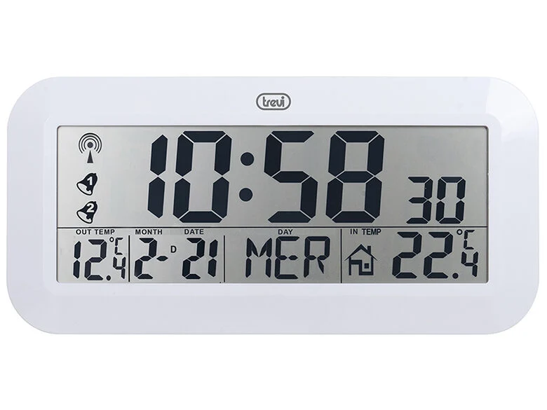 Trevi OM 3528 D Bianco LCD Batteria