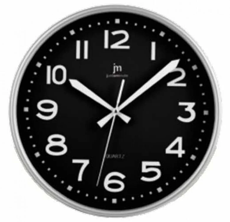 Lowell Justaminute 00940N orologio da parete Orologio da parete in quarzo Cerchio Nero
