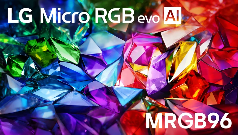 LG 86" MRGB96B MICRO RGB EVO AI 4K Smart TV 2026