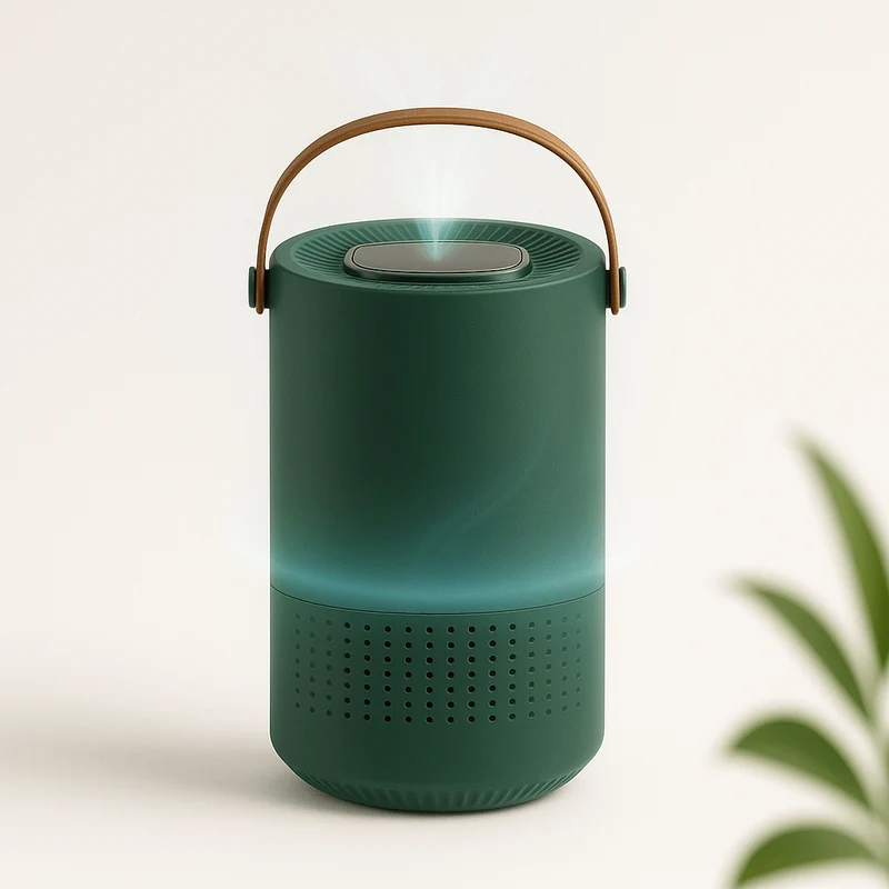 Purificateur d'air HEPA Portable - Filtration Efficace & Design Compact