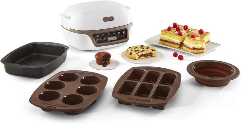 Tefal Kuchenbackautomat, 5 Automatikprogramme zum Einstellen