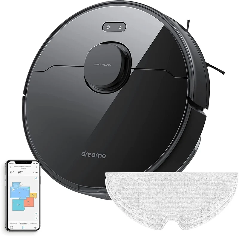 dreame D9 Max Robot 2in1 Staubsauger & Boden-Wascher (nur Staubsauger, kein Wischen, Garantie nur auf Saugfunktion)